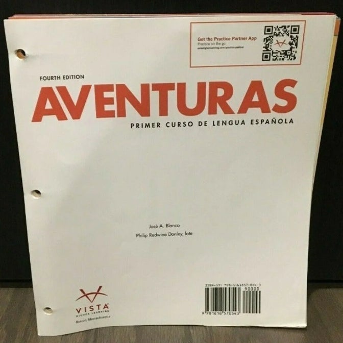 Aventuras 4e Student Edition (Loose-Leaf)