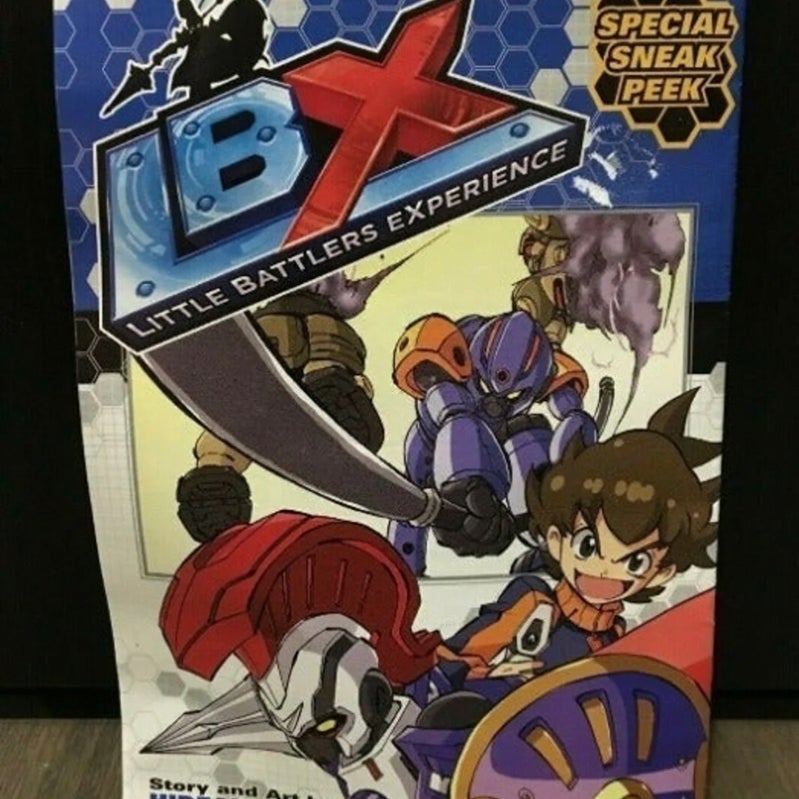 Little Battlers Experience LBX Comic Book Manga