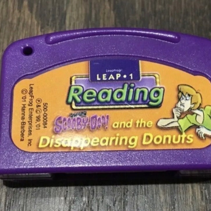 Leap Frog LeapPad Scooby Doo and the Disappearing Donuts Cartridge