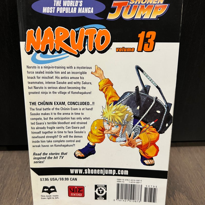 Naruto Volume 13 Manga