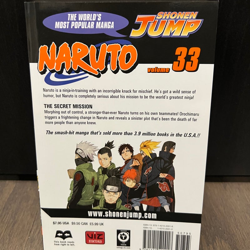 Naruto Volume 33 Manga