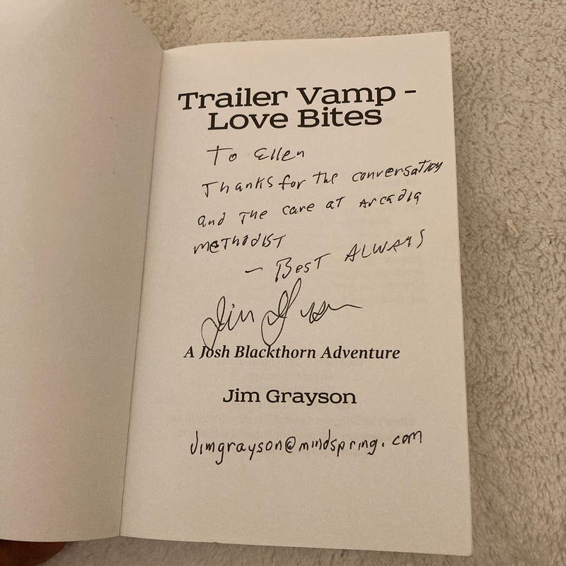 Trailer Vamp - Love Bites (signed)