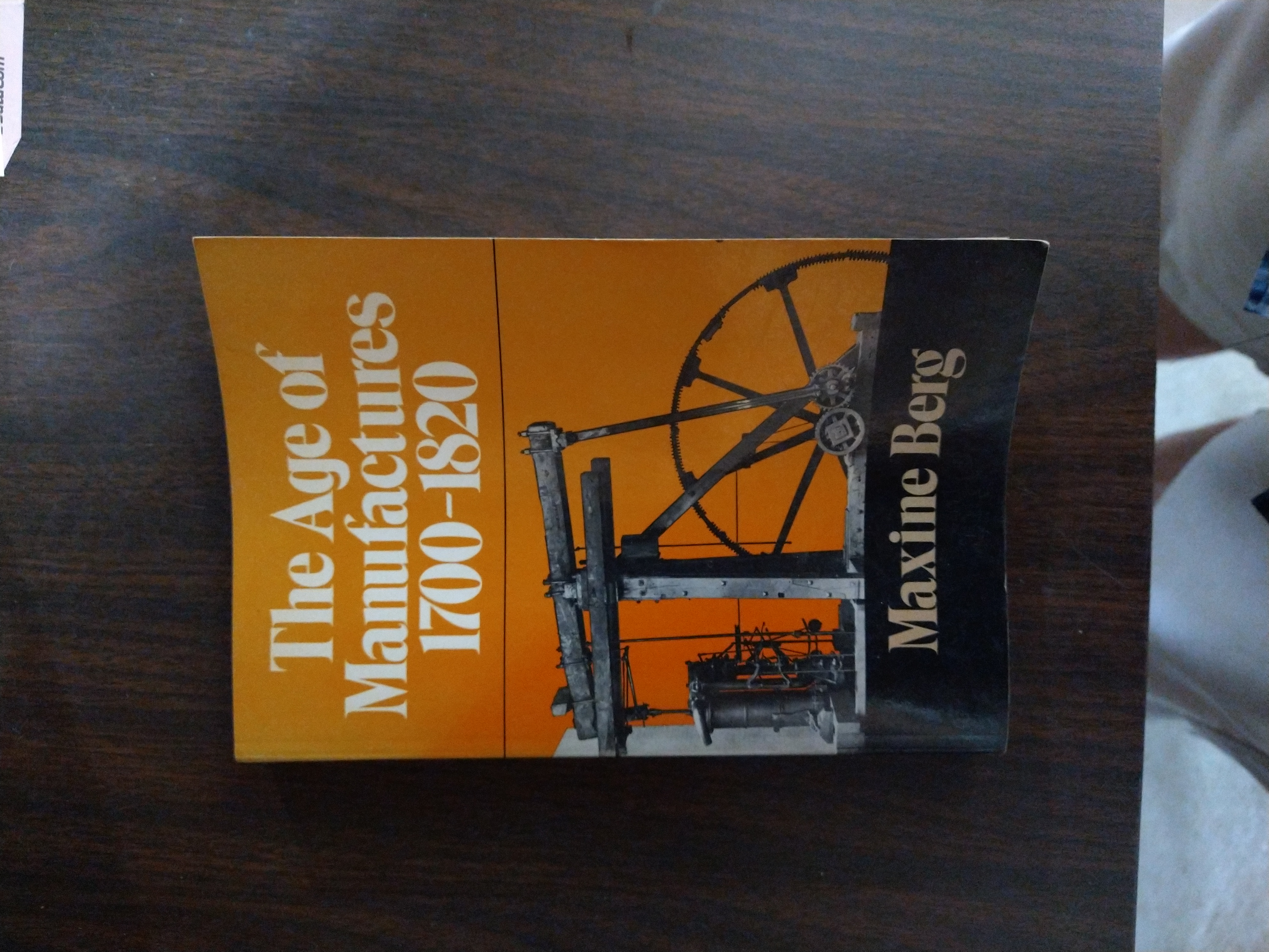 The Age of Manufactures, 1700-1820