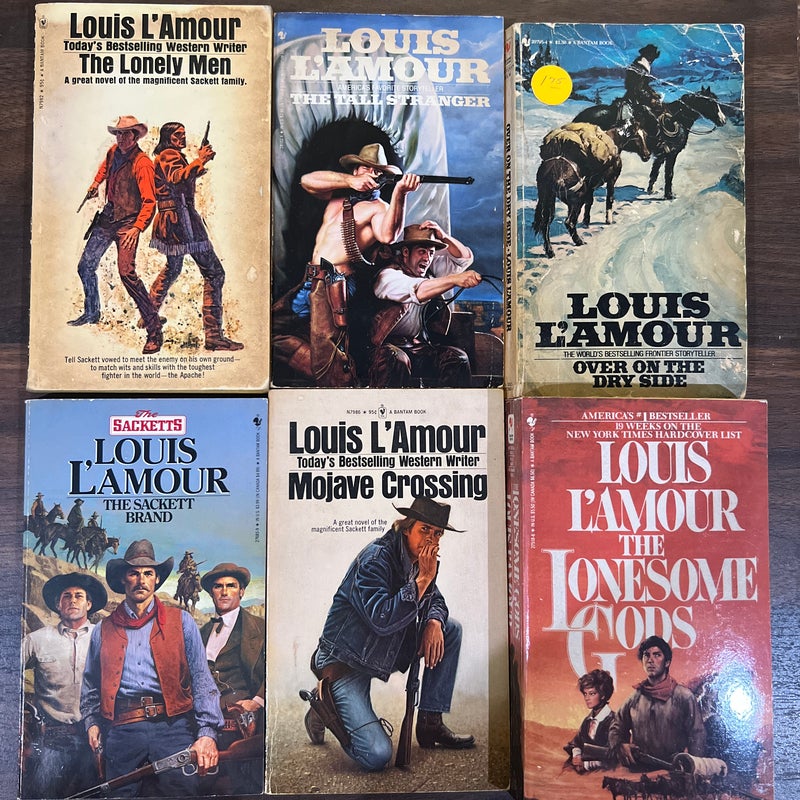 HUGE 20 Book Lot by Louis L'Amour, Paperback