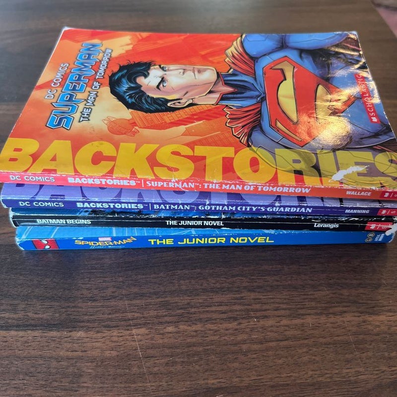 Superhero 4 book bundle