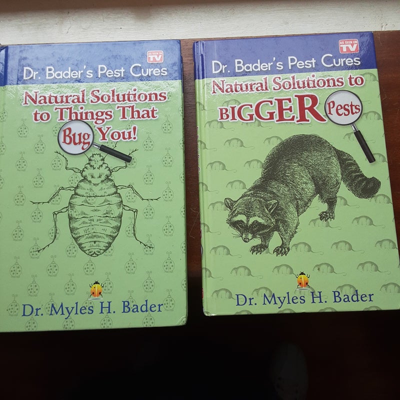Set of 2 Dr. Bader's Pest Cures