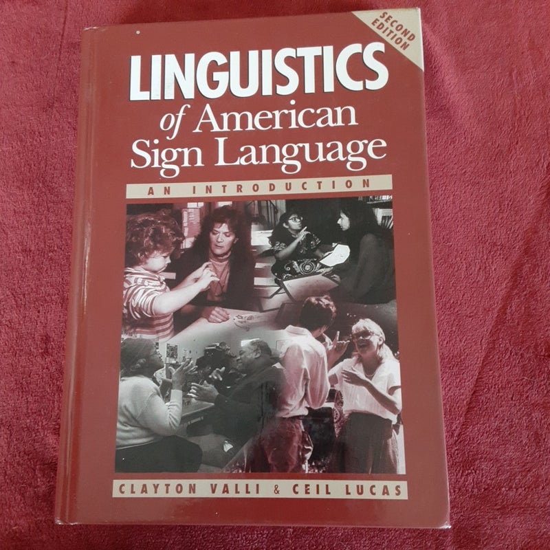 Linguistics of American Sign Language