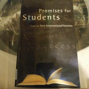 Promises for Students from the New International Version