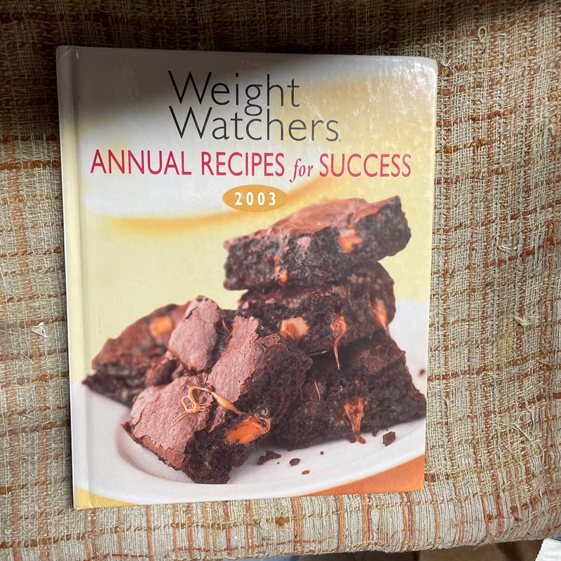 Weight Watchers Annual Recipes for Success 2003