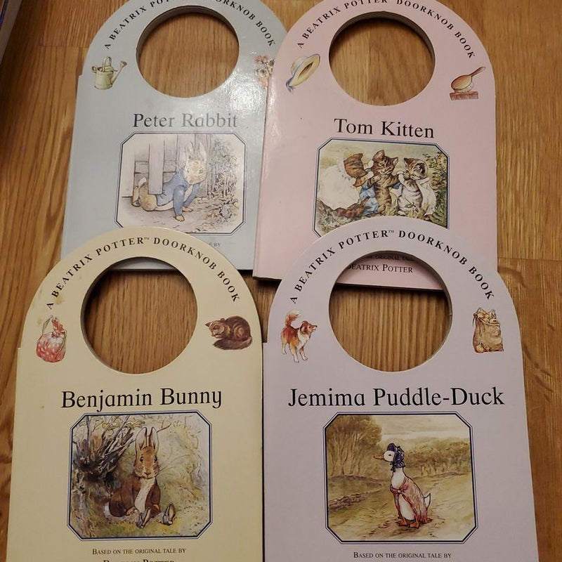 Beatrix Potter Doorknob Books