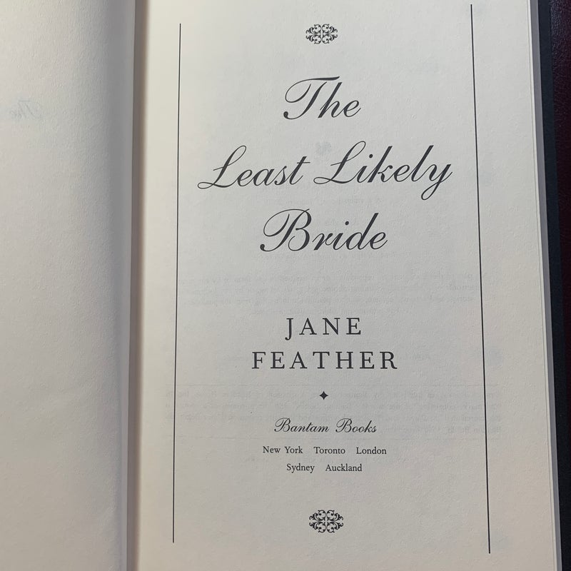 The Least Likely Bride