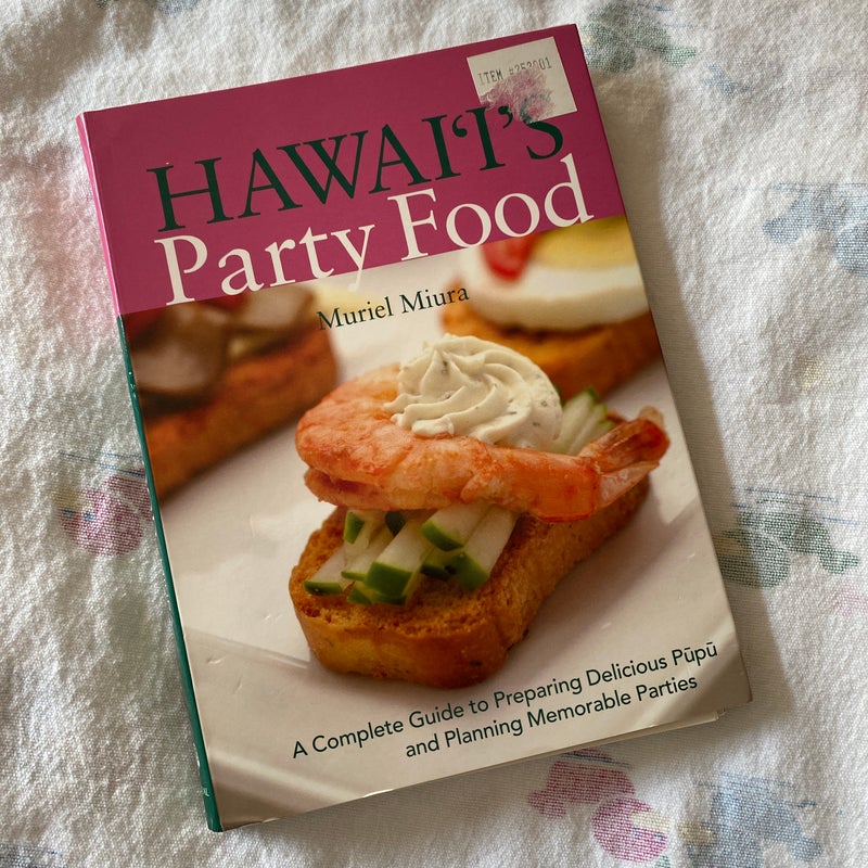 Hawaii's Party Food Cookbook Paperback 