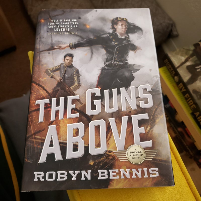The guns above