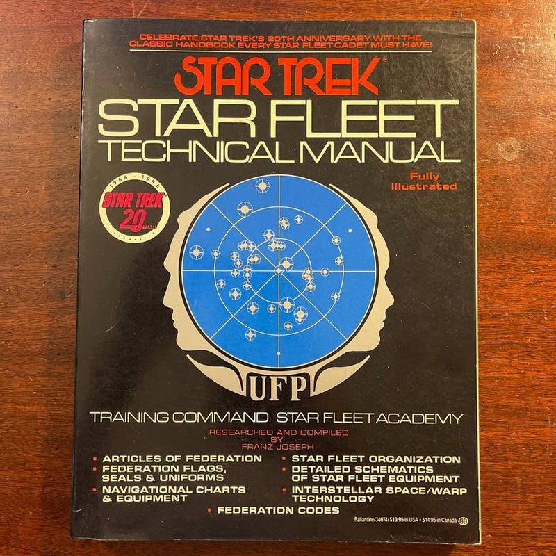 Star Trek Starfleet Technical Manual: Training Command Starfleet