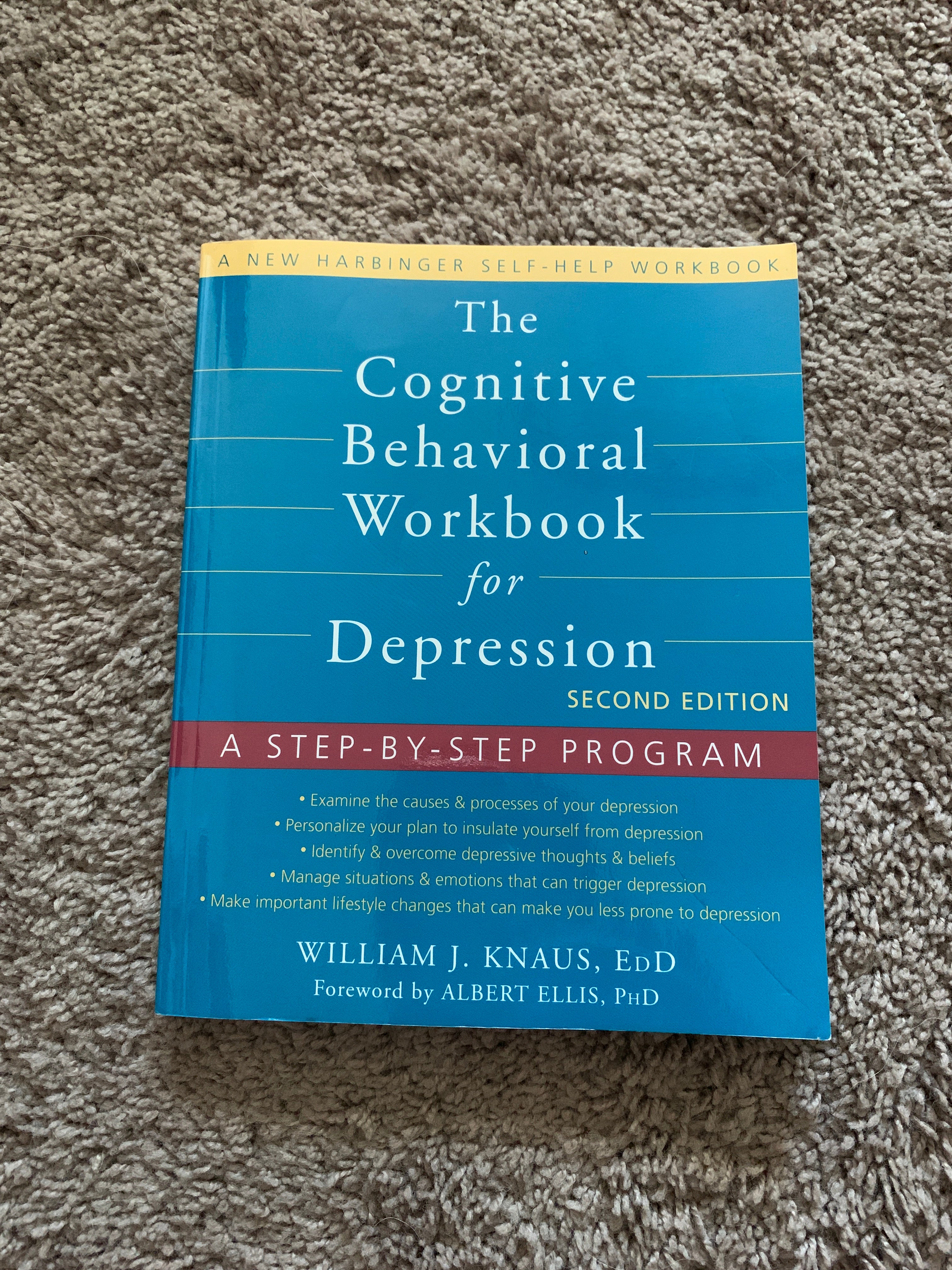The Cognitive Behavioral Workbook for Depression
