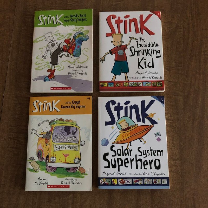 Stink Moody Books - Lot of 4