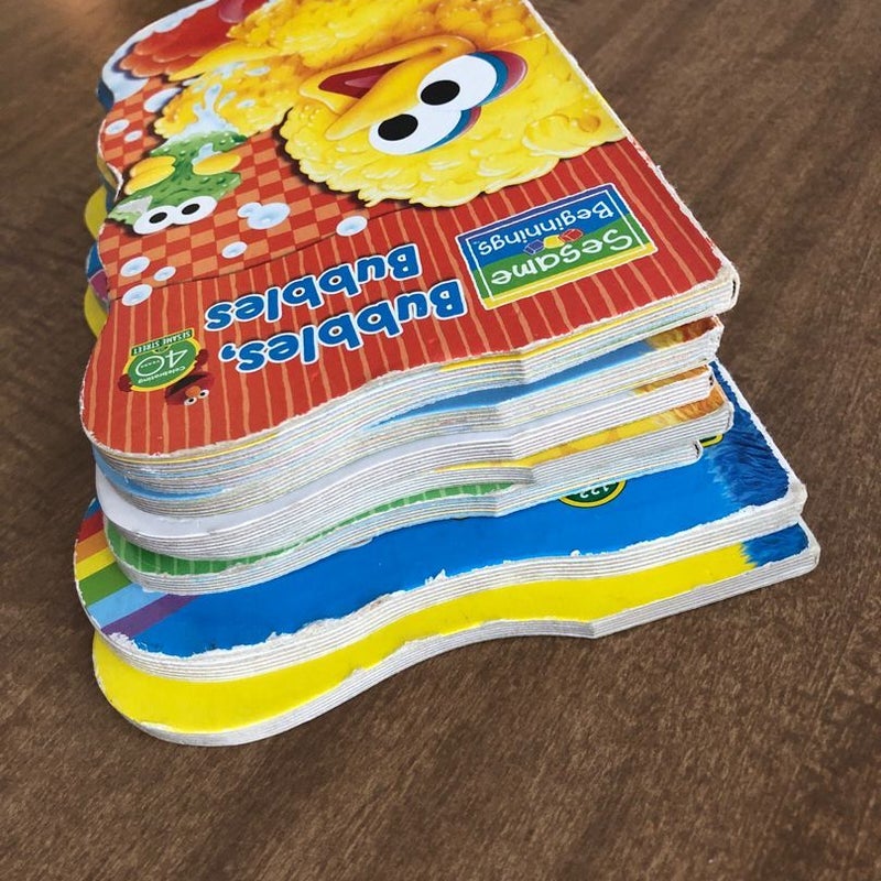 Sesame Street Board Books Bundle of 8