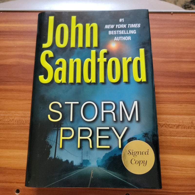 Storm Prey (Autographed)
