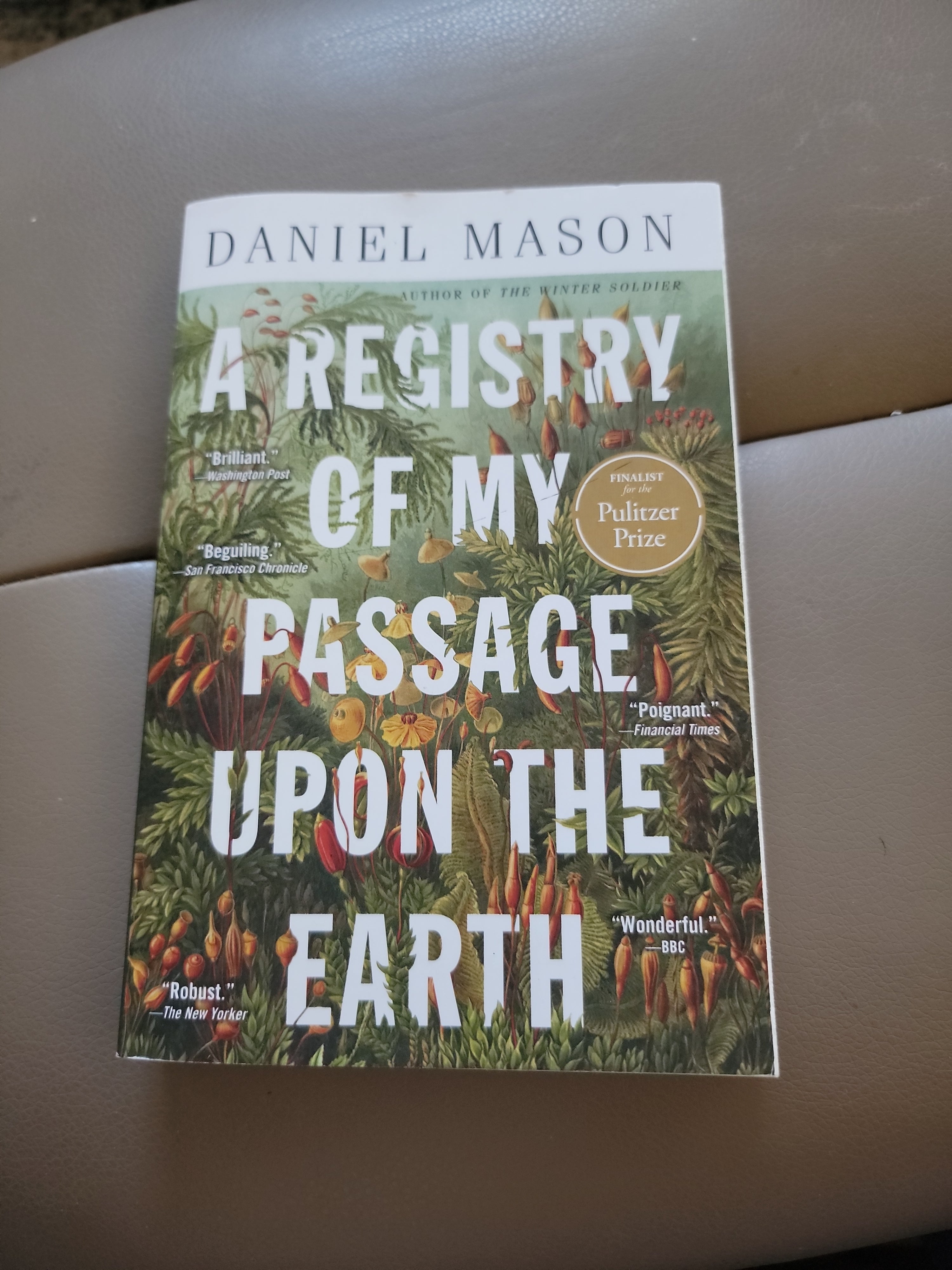 A Registry of My Passage upon the Earth