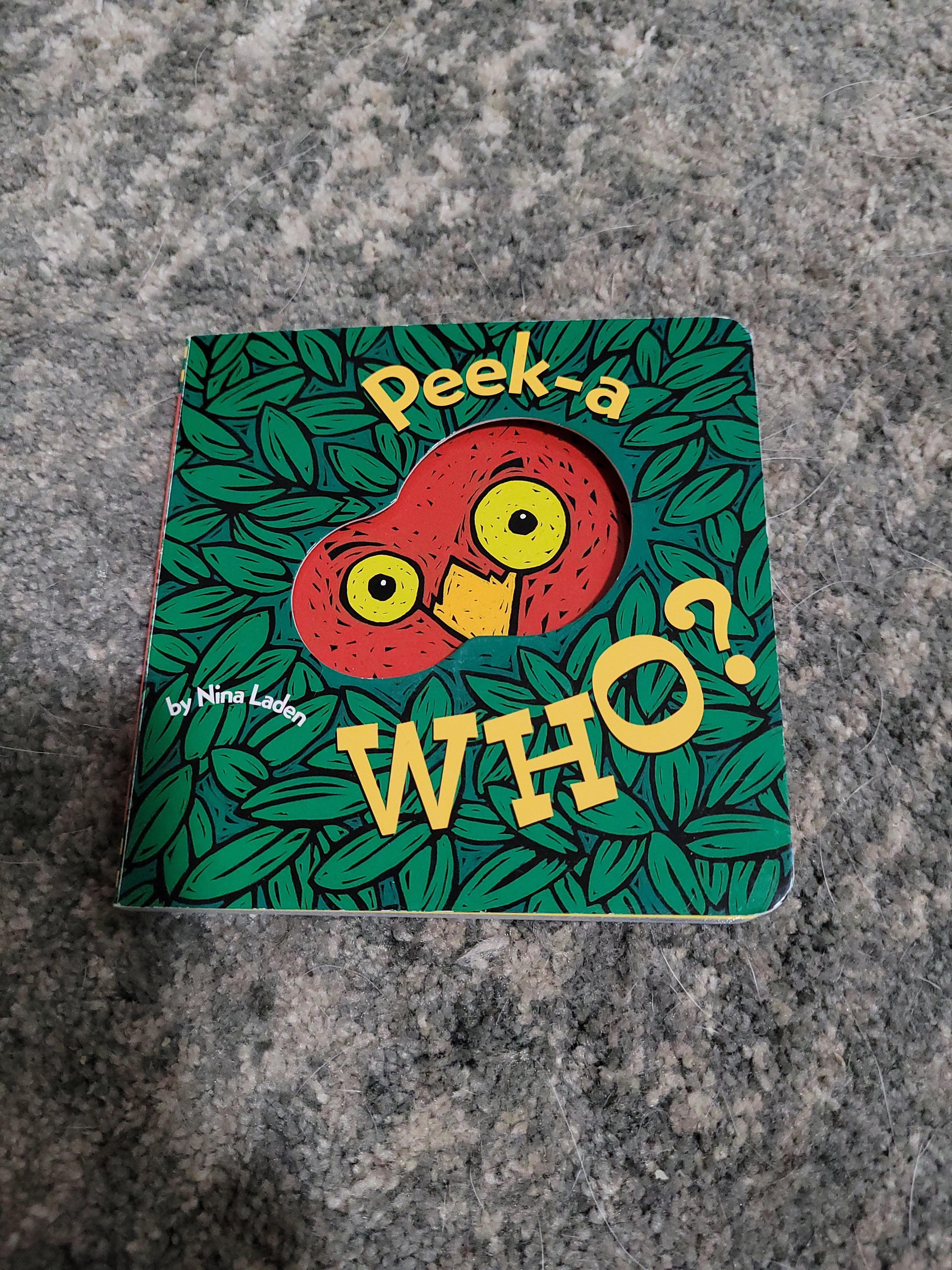 Peek-A Who? (Lift the Flap Books, Interactive Books for Kids, Interactive Read Aloud Books)