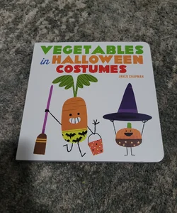 Vegetables in Halloween Costumes