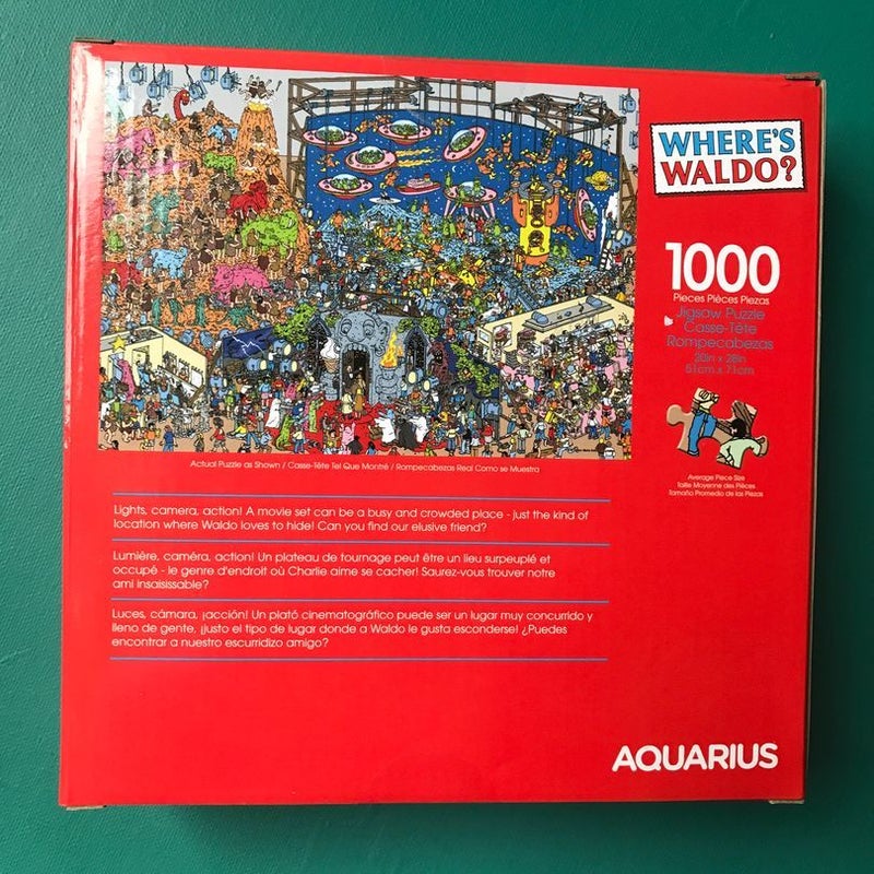 Where’s Waldo 1,000 piece jigsaw puzzle 