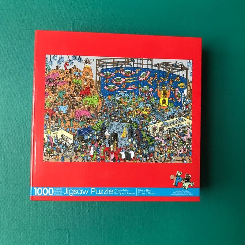 Where’s Waldo 1,000 piece jigsaw puzzle 
