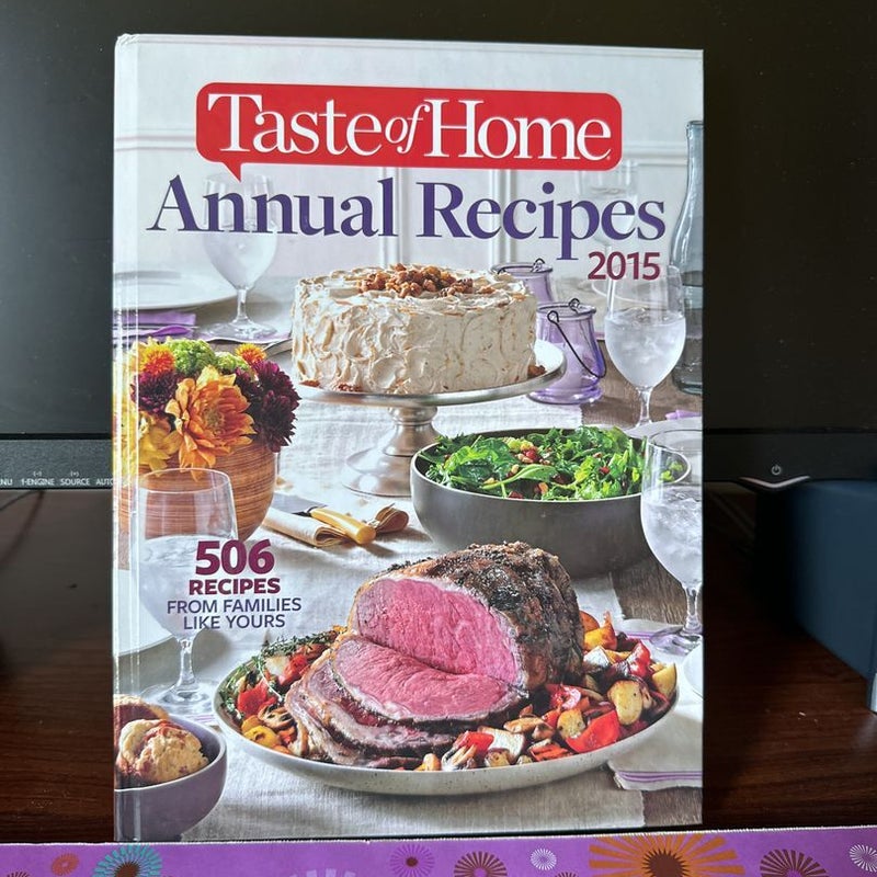 2015 Taste of Home  Annual Recipes 