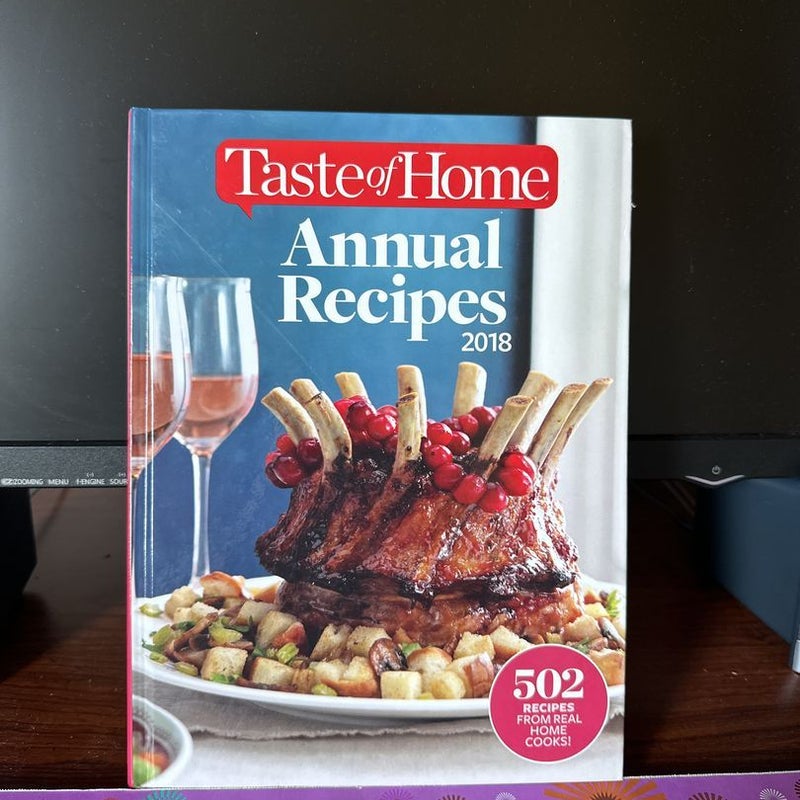 2018 Taste of Home Annual Recipes 