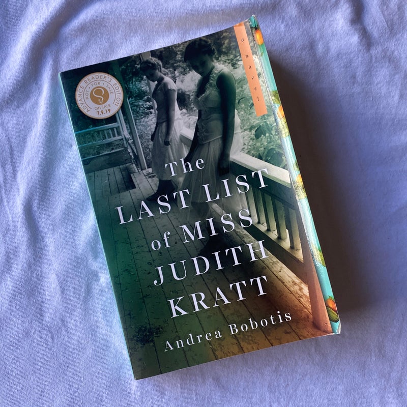 The Last List of Miss Judith Kratt