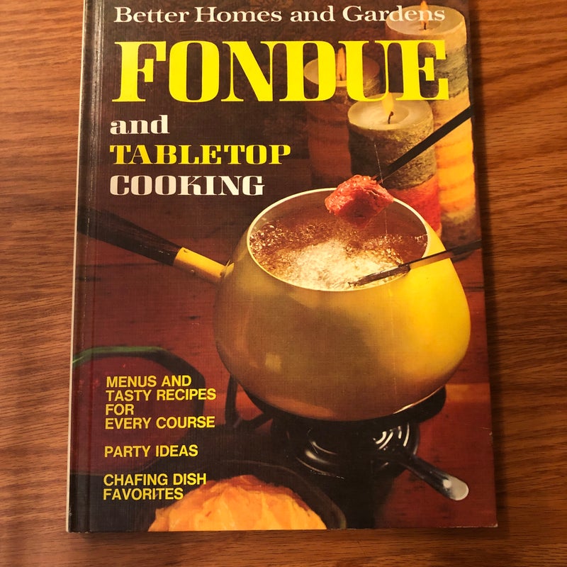 Fondue and tabletop cooking 