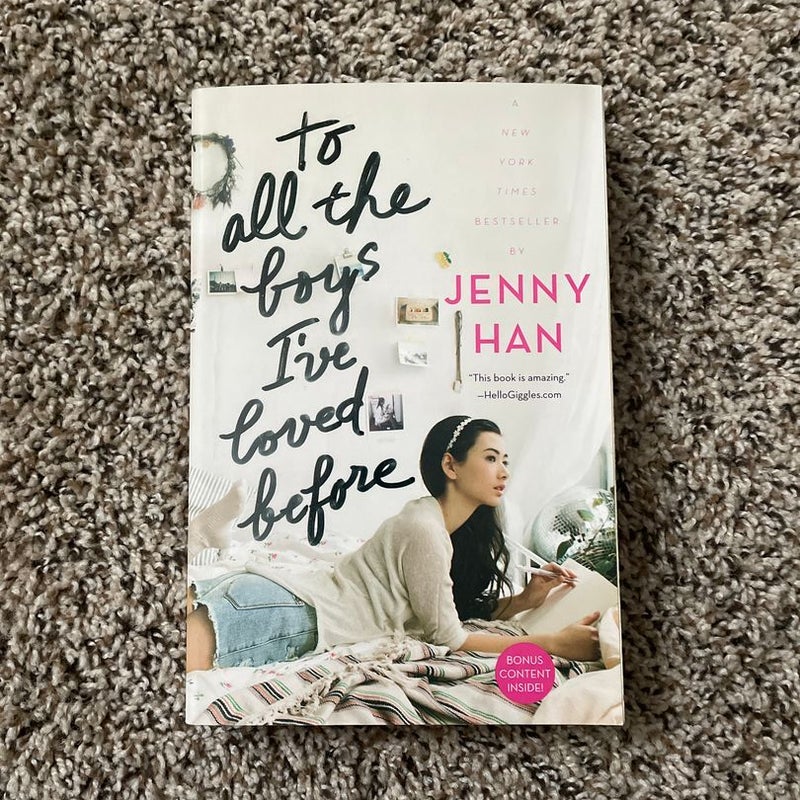 To All the Boys I've Loved Before