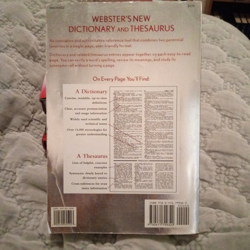 Webster's New Dictionary and Thesaurus (Target Edition)