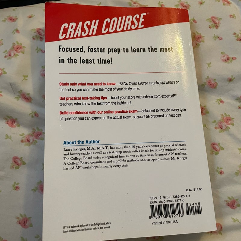 AP® Psychology Crash Course, For the 2021 Exam, Book + Online
