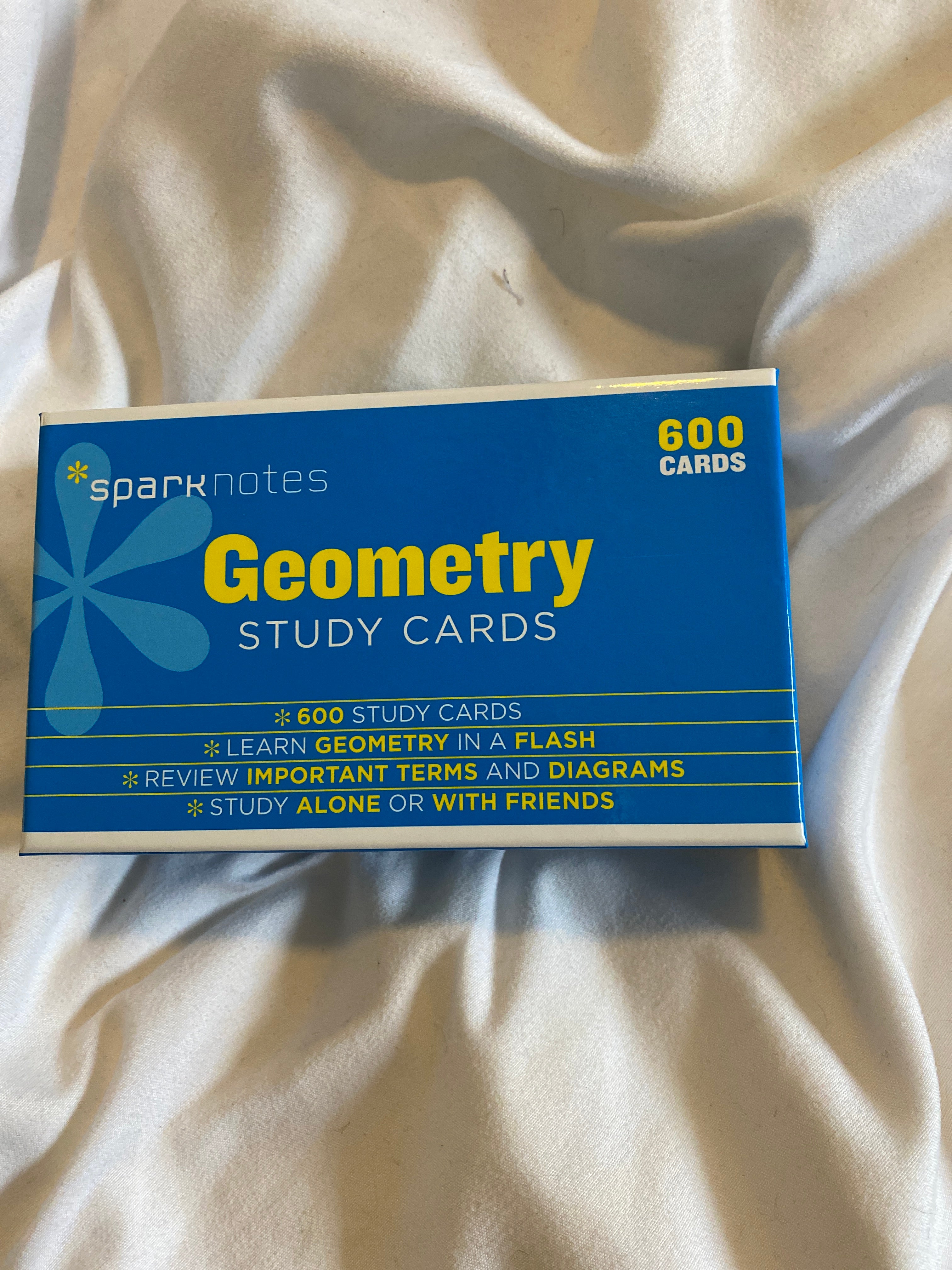 Geometry SparkNotes Study Cards