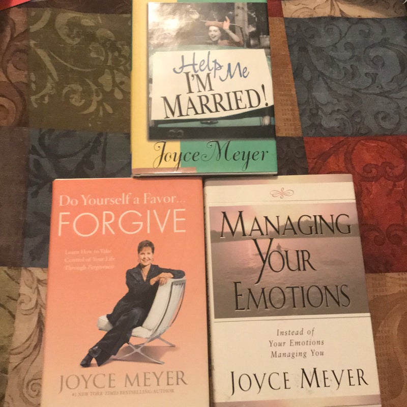 Help Me, I'm Married! Do Yourself a Favor Forgive & Managing Your Emotions (Book Bundle)