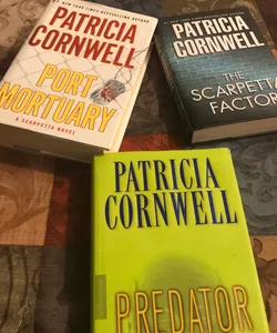 Port Mortuary, Scarpetta Factor & Predator (Patricia Cornwall Book Bundle #2)
