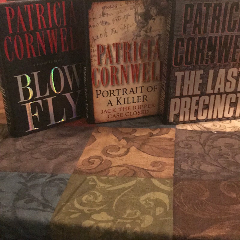 Blow Fly, Portrait of a Killer-Jack The Rippee Case Closes & The Last Precinct (Patricia Cornwall Book Bundle #3)