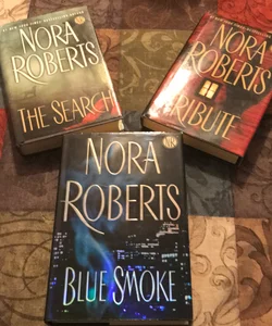 The Search, Tribute & Blue Smoke (Nora Roberts Book Bundle #2)