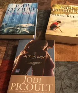 Lone Wolf, House Rules & My Sister’s Keeper (Jodi Picoult Book Bundle)