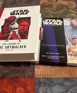 Star Wars & Star Wars Episode 1 Phantom Menance (Star Wars Book Bundle)