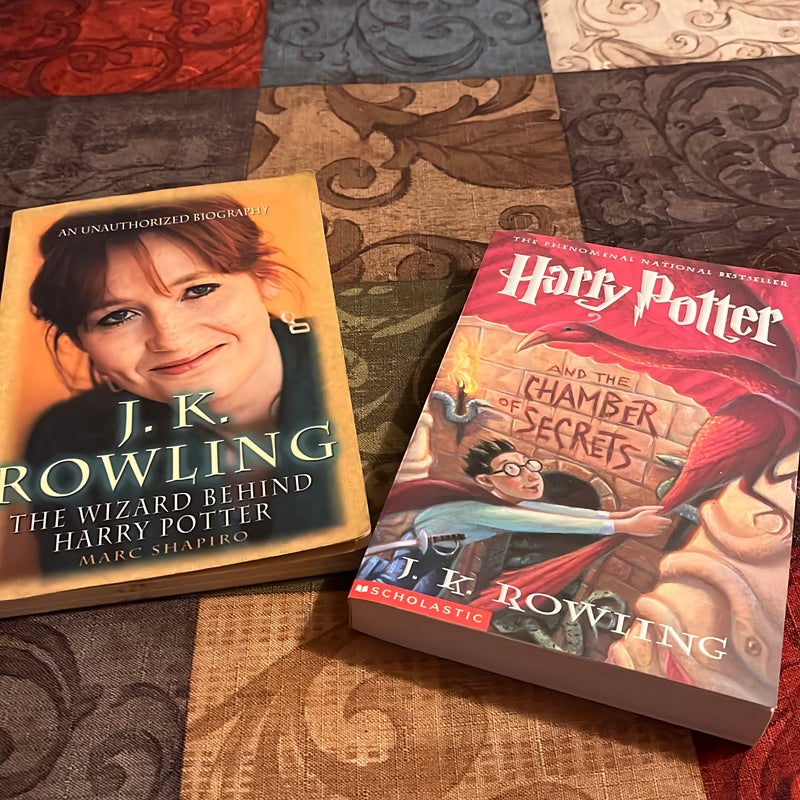 J. K. Rowling The Wizard Behind Harry Potter & Harry Potter-Chamber of Secrets (J. K. Rowling Book Bundle # 3)