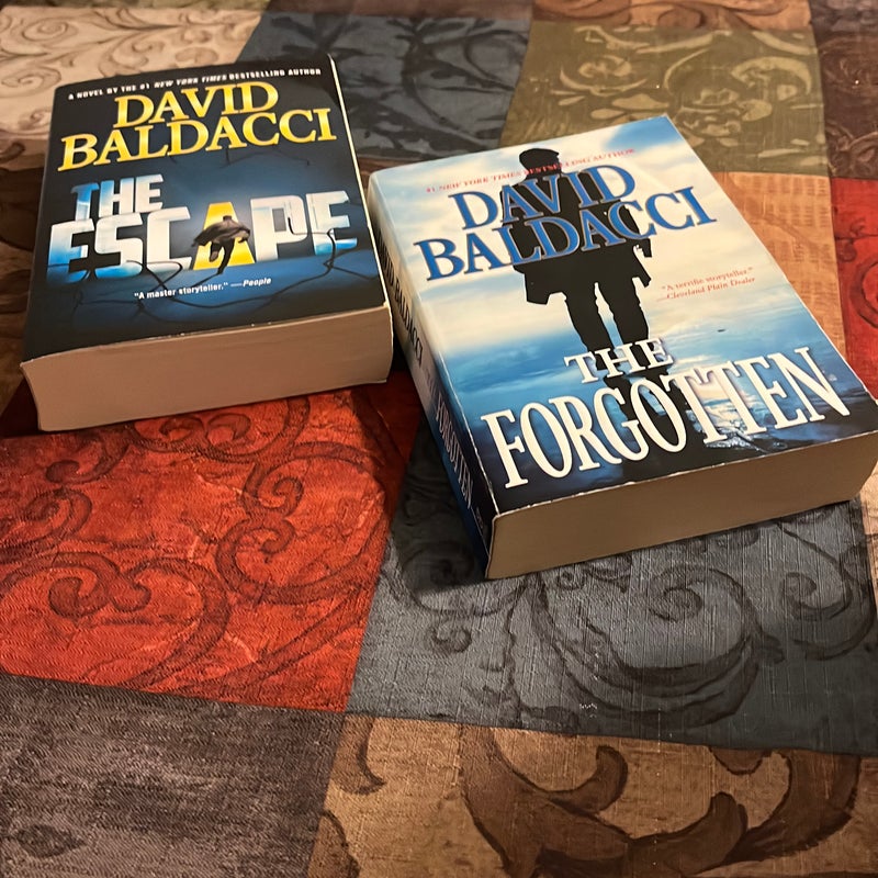 The Escape & The Forgotten (David Baldacci Books 2 & 3-John Puller Series/Book Bundle #2)