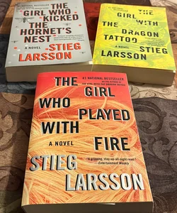 The Girl who Kicked the Hornet's Nest, The Girl with the Dragon Tatto & The Girl Whi Played with Fire (Stieglitz Larson Book Bundle)