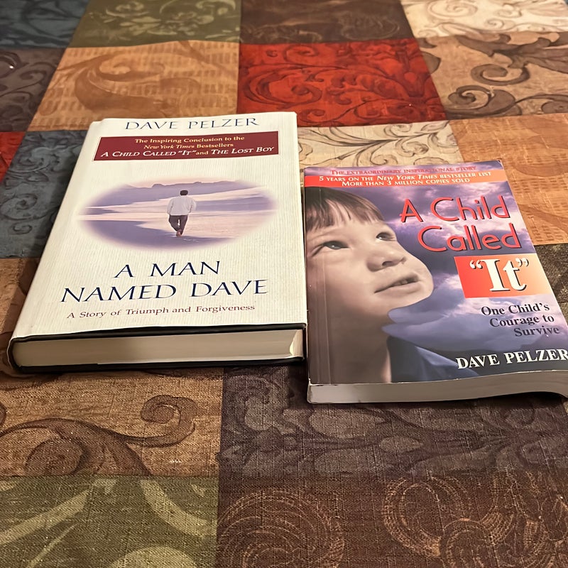 A Man Named Dave & A Child Called It(Dave Pelzer Book Bundle)