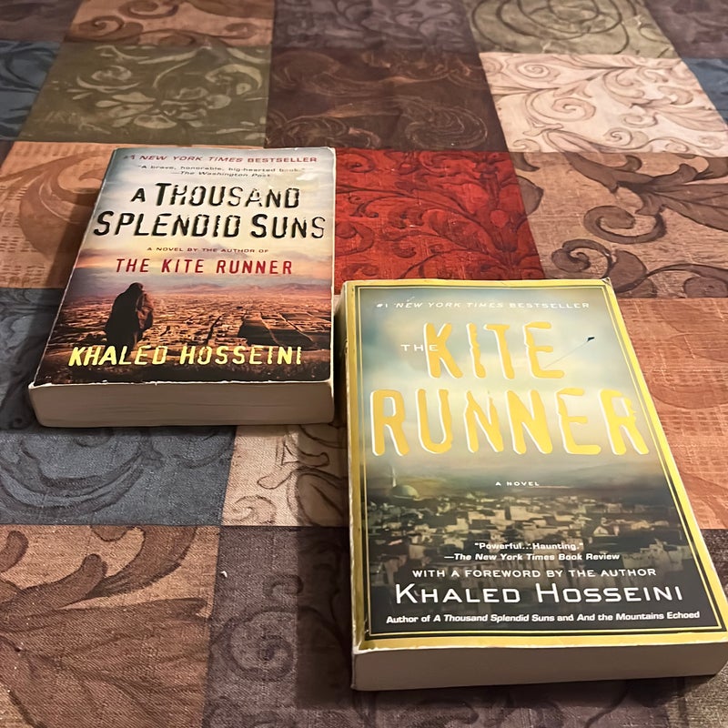 A Thousand Splendid Suns & The Kite Runner (Khalid Hosseini Book Bundle)