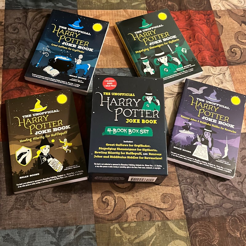 The Unofficial Harry Potter Joke Book 4-Book Box Set