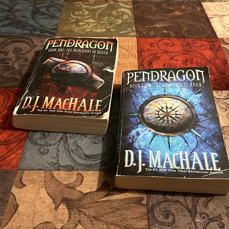 The Merchant of Death & The Lost City of Faar (D.J. Machale-Pendragon Series Books 1 & 2 Book Bundle)