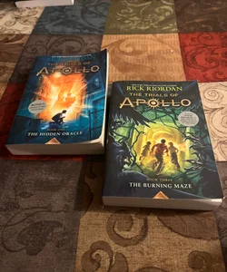 The Hidden Oracle & The Burning Maze (Trials of Apollo, Books 1 & 3)