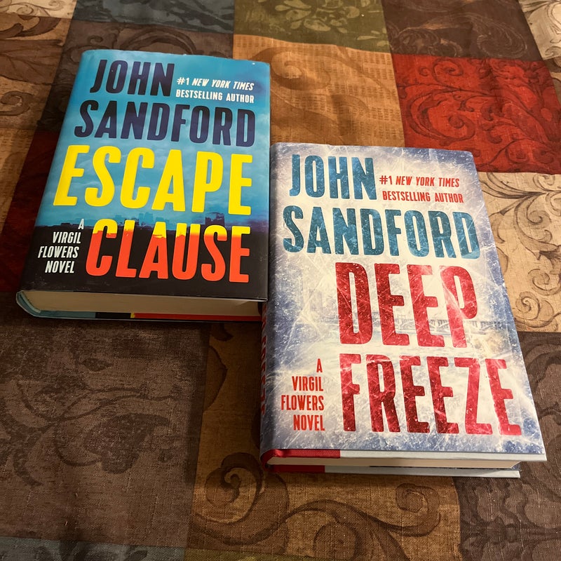 Escape Clause & Deep Freeze (John Sanford Book Bundle)